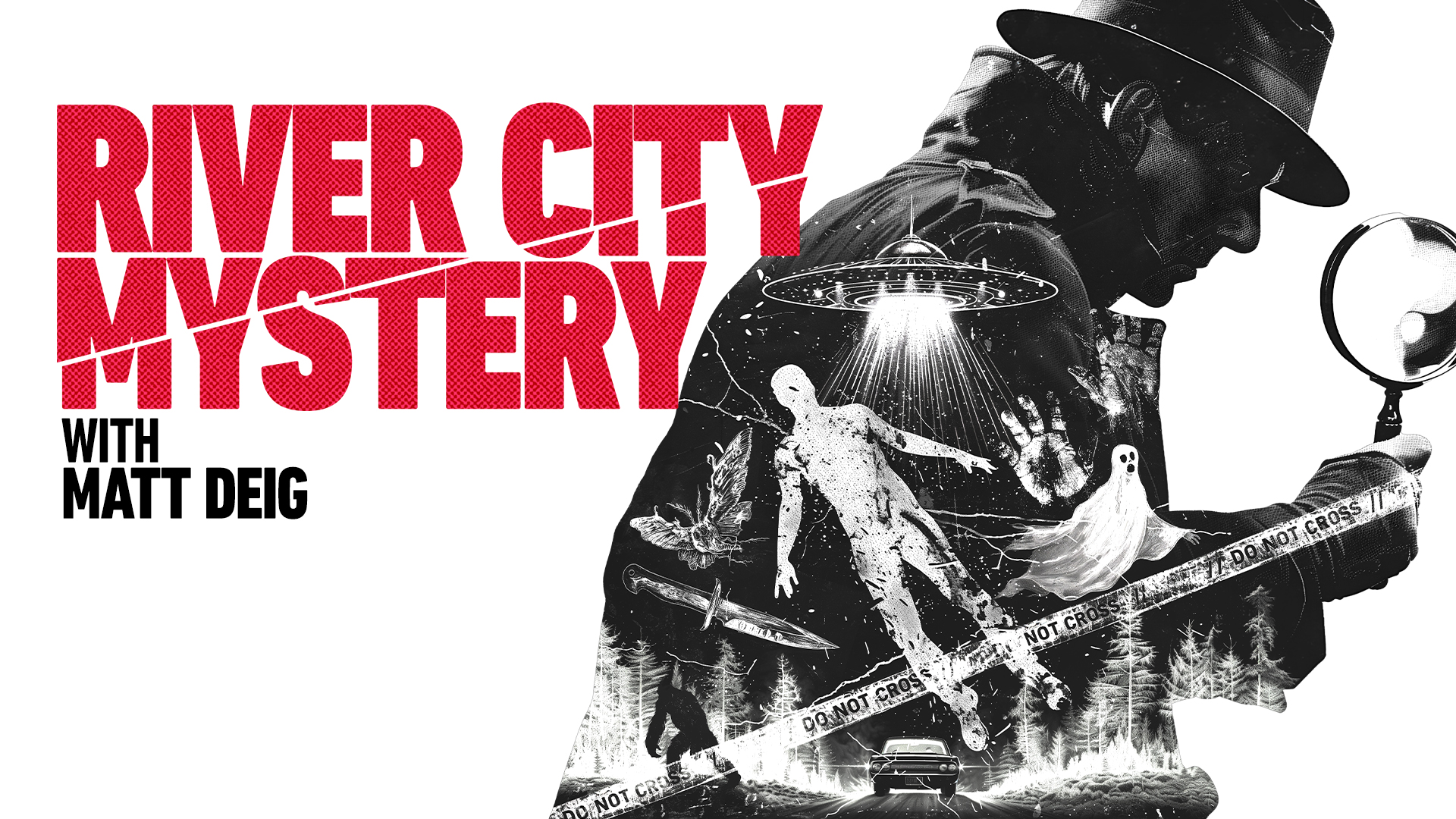 Logo for River City Mystery